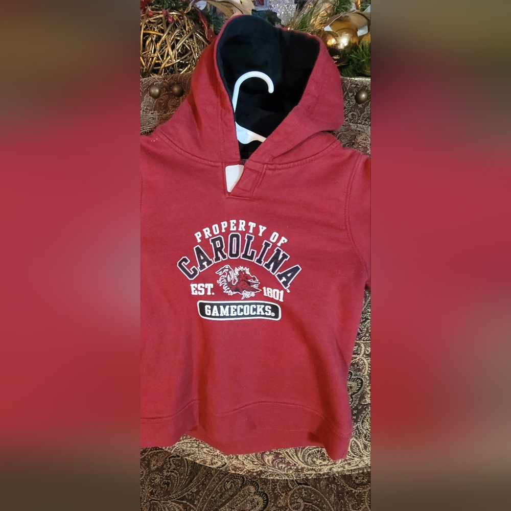 Carolina Razorback Kids Red Hoodie